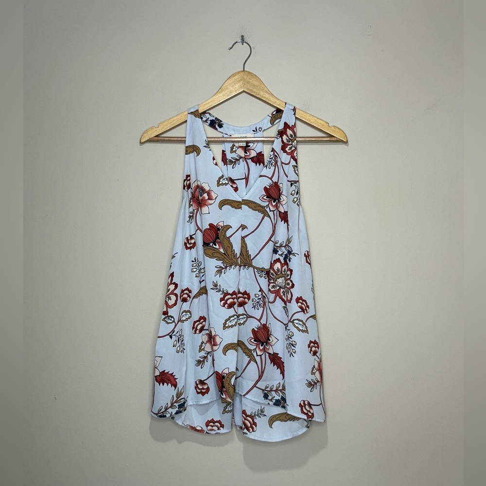 LOFT Floral Tank Top